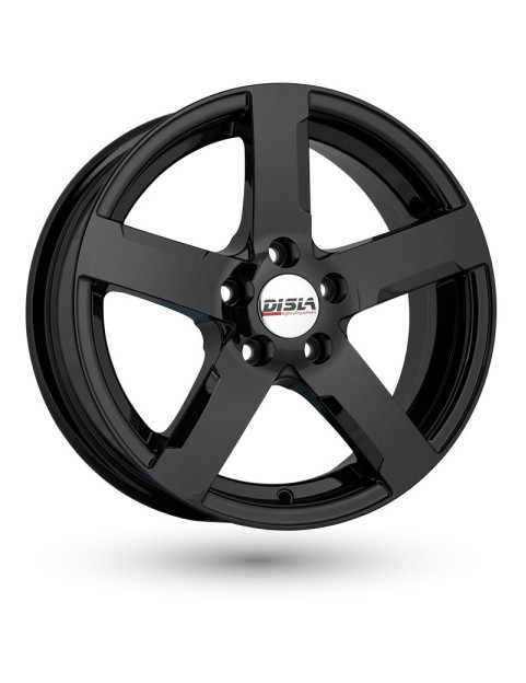 Disla 507 Tornado Black Matte R15 W6,5 PCD5x139,7 ET40 DIA98,5