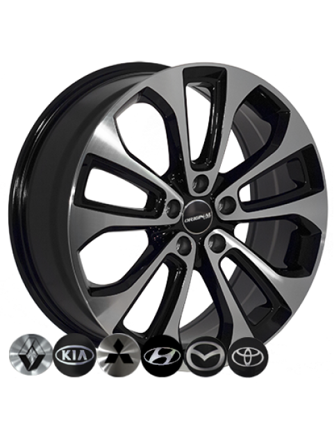 TRW Z1212 BMF R19 W7,5 PCD5x114,3 ET45 DIA67,1