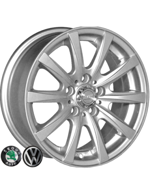 Replica 3102 SIL R14 W6 PCD5x100 ET35 DIA57,1