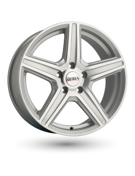 Disla 804 Scorpio Silver R18 W8 PCD5x120 ET35 DIA72,6