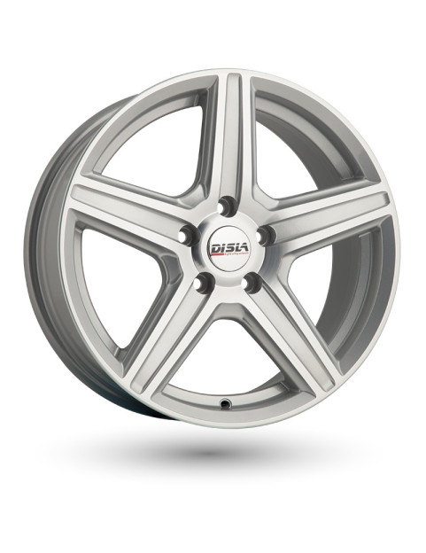 Disla 804 Scorpio Silver R18 W8 PCD5x120 ET35 DIA72,6