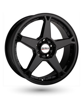 Disla 609 Rapide Black R16 W7 PCD5x112 ET38 DIA66,6