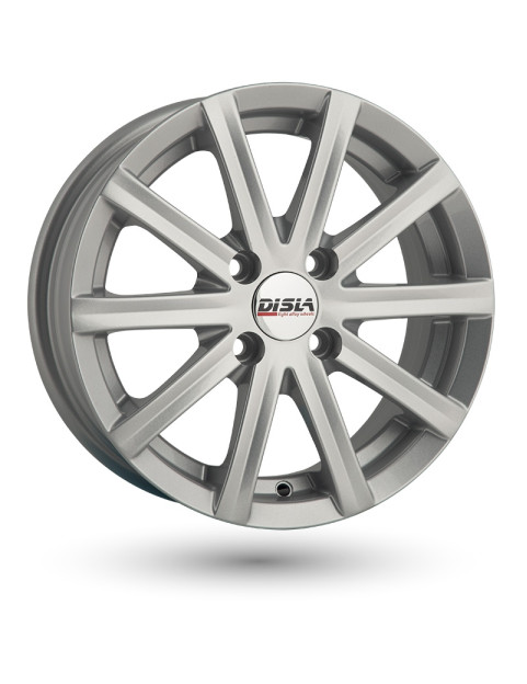 Disla 405 Baretta Silver R14 W6 PCD4x98 ET37 DIA67,1