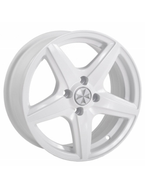 JH 1457 White R15 W6,5 PCD4x98 ET35 DIA58,6
