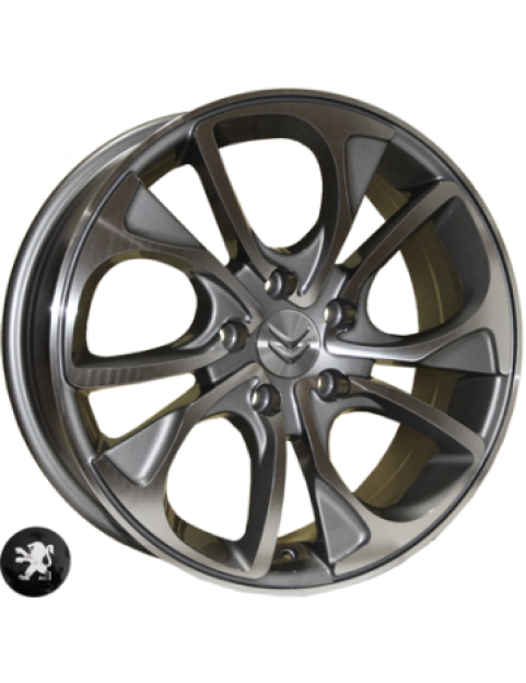 Replica Z1010 DGMF R16 W6,5 PCD4x108 ET25 DIA65,1