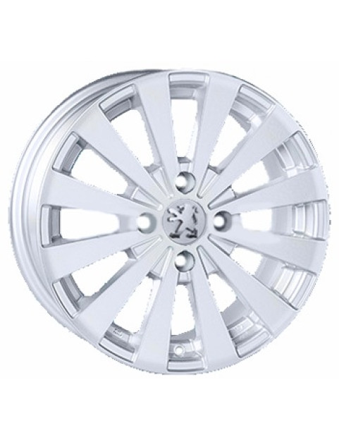JT 1147 Silver R14 W6 PCD4x108 ET15 DIA65,1