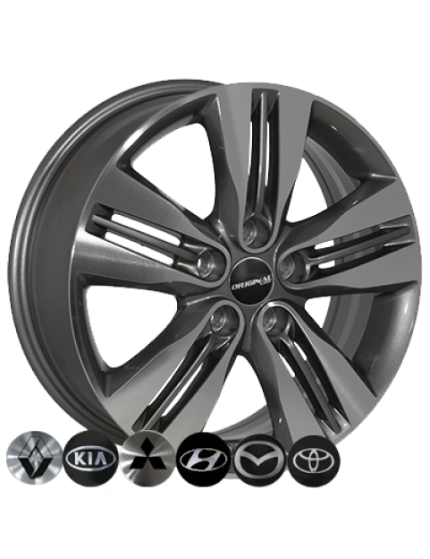 ZF TL5058NW GMF R17 W6,5 PCD5x114,3 ET48 DIA67,1
