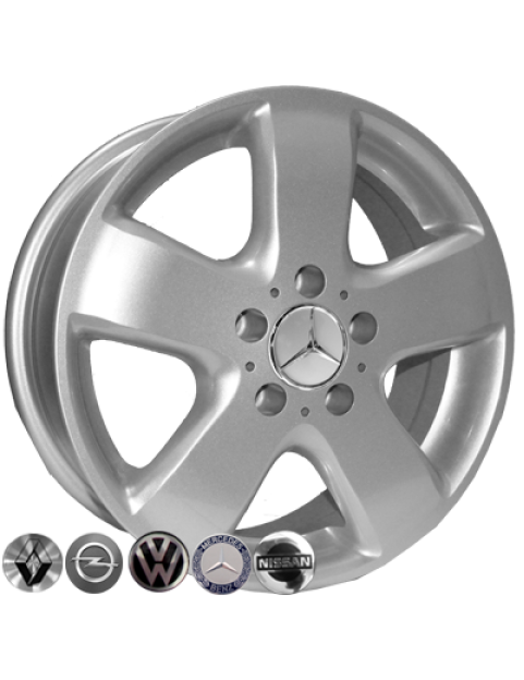 TRW Z343 S R15 W6,5 PCD5x130 ET50 DIA84,1