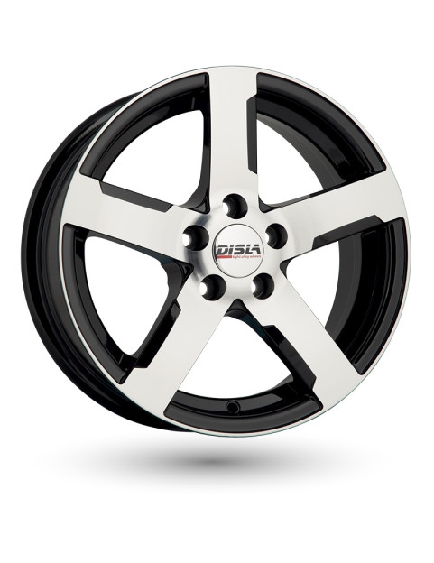Disla 507 Tornado Black Diamond R15 W6,5 PCD5x100 ET40 DIA67,1