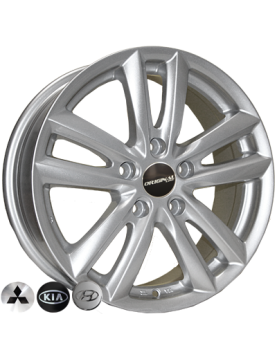ZW 7311 SIL R16 W6,5 PCD5x114,3 ET43 DIA67,1