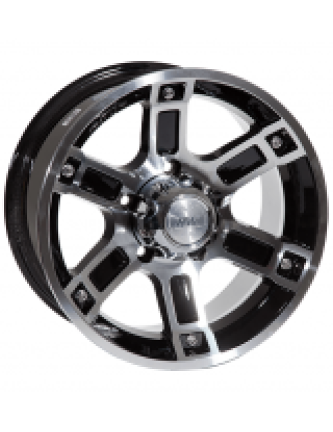 Racing Wheels H-468 BK-F/P R15 W7 PCD6x139,7 ET DIA110,5