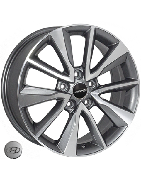 JH A5527 Gray R17 W7 PCD5x114,3 ET52 DIA67,1