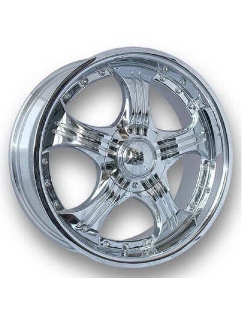 Kosei WK 155 Chrome R17 W7 PCD5x110 5x112 ET35 DIA74,1