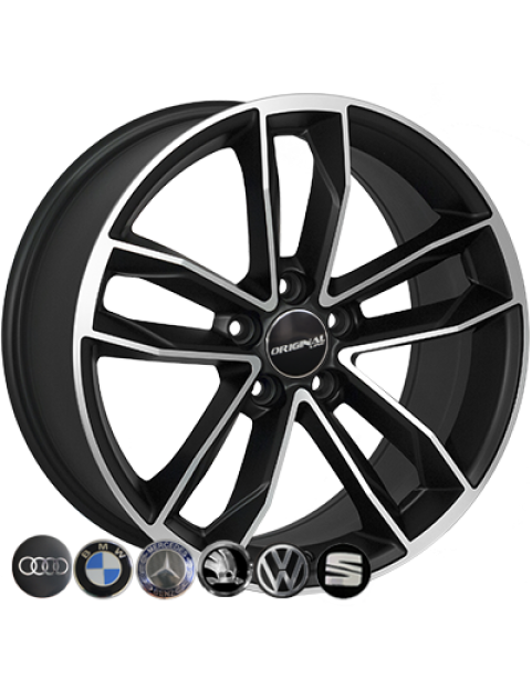 ZW BK5232 Matt BP R18 W8 PCD5x112 ET42 DIA66,6