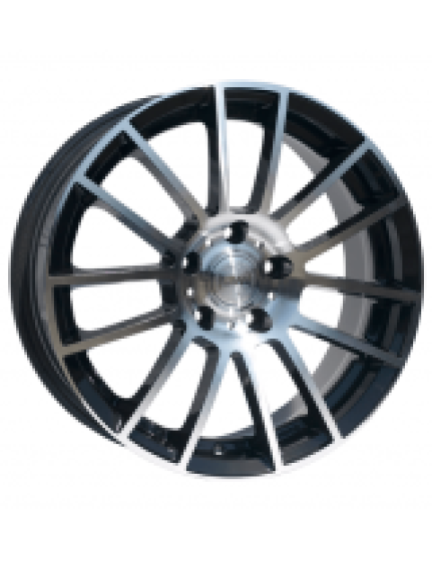 Racing Wheels H-408 BK-F/P R17 W7,5 PCD5x100 ET45 DIA73,1