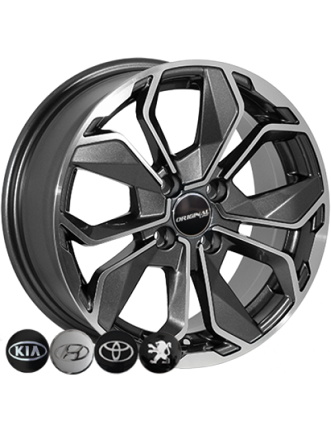 ZW 6362 MK-P R15 W6,5 PCD4x100 ET38 DIA67,1