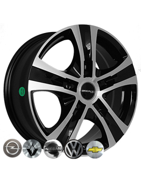 TRW Z1108 BMF R16 W6,5 PCD5x120 ET45 DIA65,1