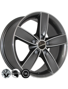 ZW 2517 MK-P R16 W7 PCD5x118 ET38 DIA71,1