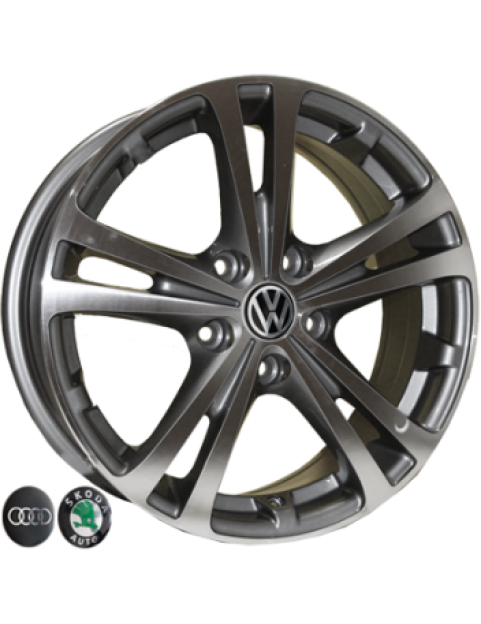 Replica z616 DGMF R15 W6 PCD5x112 ET47 DIA57,1