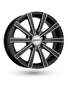 Disla 510 Mirage Black Diamond R15 W6,5 PCD4x108 ET25 DIA65,1