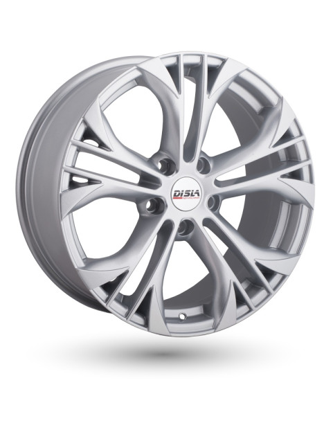 Disla 821 Assassin Silver R18 W8 PCD5x118 ET45 DIA72,6