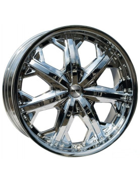 Racing Wheels H-378 Chrome R20 W8,5 PCD5x112 ET45 DIA73,1