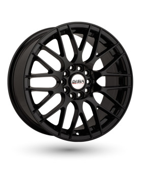 Disla 715 Bayern Black R17 W7,5 PCD4x100 4x108 ET35 DIA72,6