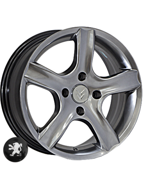 ZW M057 HB R15 W6,5 PCD4x108 ET27 DIA65,1