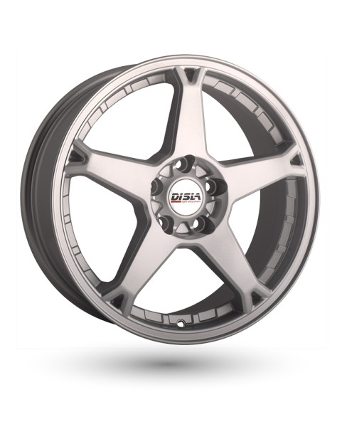 Disla 509 Rapide Silver R15 W6,5 PCD5x110 ET35 DIA65,1