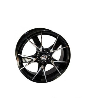 Sportmax Racing SR-508 BLACK+CHR R18 W7,5 PCD10x112 10x114,3 ET42 DIA67,1