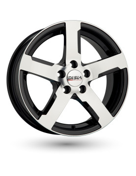 Disla 507 Tornado Black Diamond R15 W6,5 PCD5x139,7 ET40 DIA98,5
