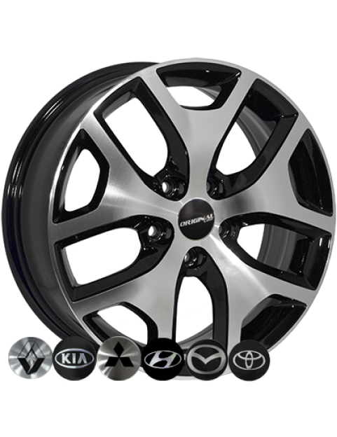 ZF FE137 BMF R17 W6,5 PCD5x114,3 ET40 DIA67,1