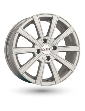 Disla 510 Mirage Silver R15 W6,5 PCD4x100 ET38 DIA67,1