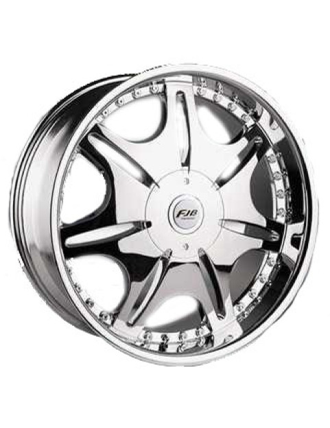 FJB F-318 Chrome R22 W9,5 PCD6x139,7 ET20 DIA108,1