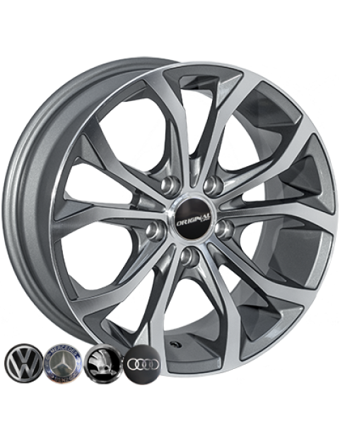 JH 00161 GP R16 W7 PCD5x112 ET35 DIA66,6