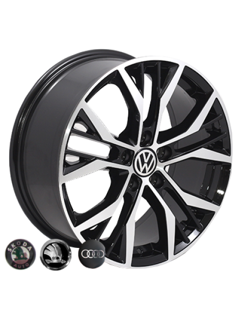 ZW BK713 BP R17 W7,5 PCD5x112 ET45 DIA57,1
