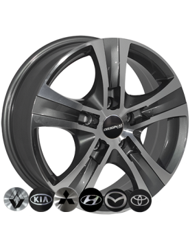 TRW Z1108 DGMF R16 W6,5 PCD5x114,3 ET45 DIA67,1