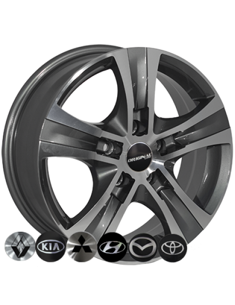 TRW Z1108 DGMF R16 W6,5 PCD5x114,3 ET45 DIA67,1