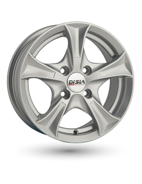 Disla 406 Luxury Silver R14 W6 PCD4x98 ET37 DIA67,1