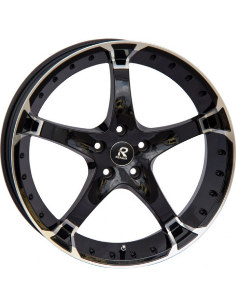 FBC 5013 Black Machine Face R20 W8 PCD5x114,3 ET38 DIA73,1