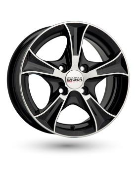 Disla 406 Luxury Black Diamond R14 W6 PCD4x98 ET37 DIA67,1