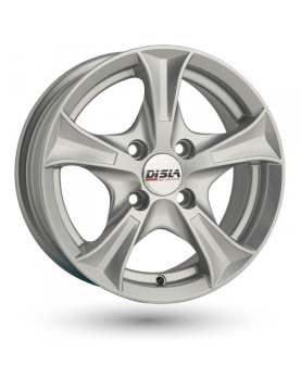 Disla 306 Luxury Silver R13 W5,5 PCD4x98 ET30 DIA67,1