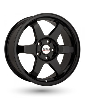 Disla 819 JDM Black R18 W8 PCD4x100 ET45 DIA72,6