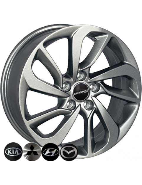 ZF TL0417 Dark Silver R17 W7 PCD5x114,3 ET51 DIA67,1