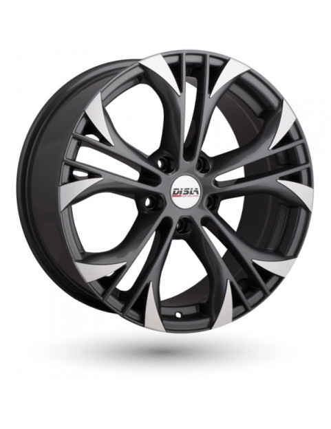 Disla 821 Assassin Gunmetal Diamond R18 W8 PCD5x114,3 ET42 DIA67,1