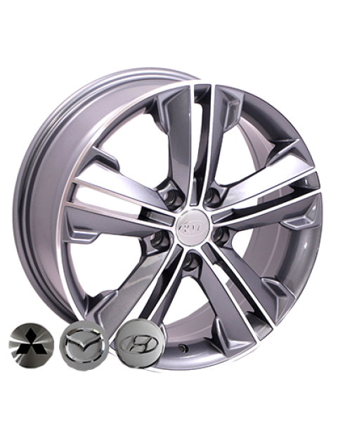 ZW BK637 GP R17 W7 PCD5x114,3 ET35 DIA67,1
