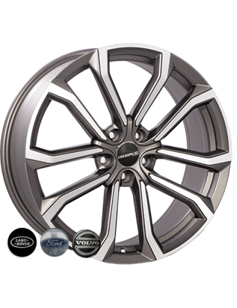 ZF V515 MattGMF R18 W8 PCD5x108 ET49 DIA63,4