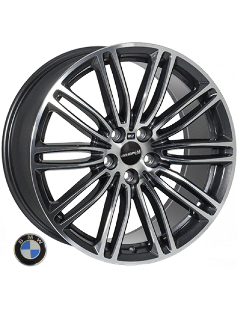 ZF TL1518 Black GMF R19 W9 PCD5x112 ET44 DIA66,6