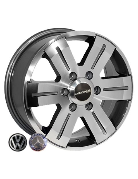 ZW BK562 GP R16 W7 PCD5x130 ET60 DIA89,1