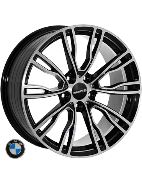 ZF FE168 BMF R19 W8,5 PCD5x120 ET38 DIA74,1